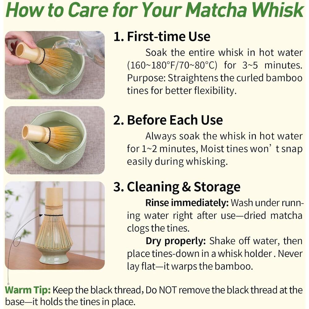 Matcha Whisk Set - Picture 5 of 7